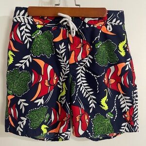 Neon and Navy Ralph Lauren Bathing Suit Men’s (30)